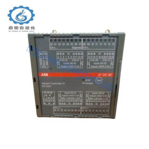 ABB 07DC92 GJR5252200R0101 Digital I/O Module