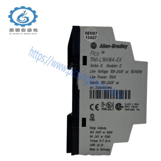Delta Electronics 1760L18AWAEX Pico Controller with RTC, 18 I/O Expandable, AC
