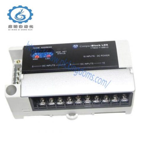Allen-Bradley 1790-DT16BV0 LDX DNET 24VDC Motor Control Module