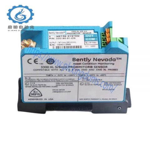 Bently Nevada 330780-91-05 Proximitor Sensor, Precision Measurement for Industrial Control Systems