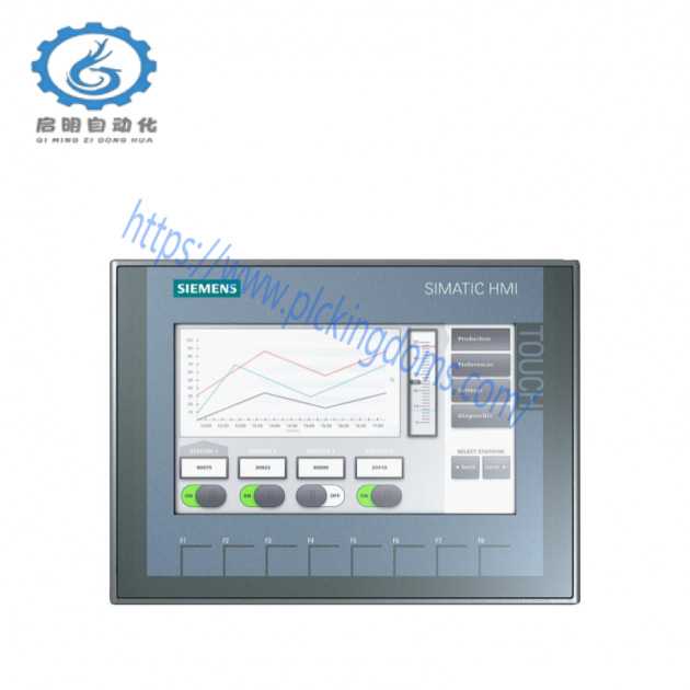 SIEMENS 6AV2123-2MB03-0AX0: Advanced SIMATIC HMI Panel for Industrial Automation
