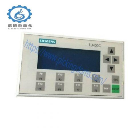 SIEMENS SIMATIC TD400C Operator Panel, 6AV6640-0AA00-0AX1