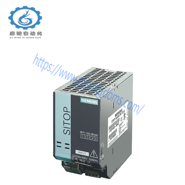 SIEMENS 6EP1 333-3BA00 - Modular Stabilized Power Supply for Industrial Control