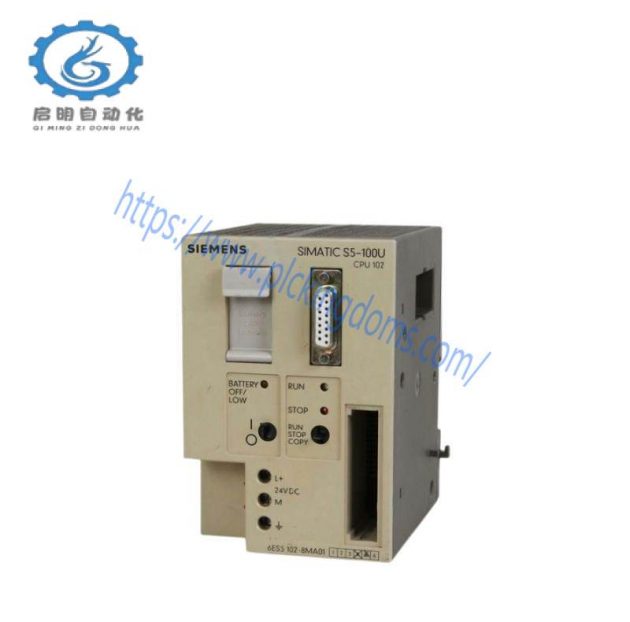 SIEMENS 6ES5102-8MA12 Central Processing Unit - Advanced Control Solutions for Industrial Automation