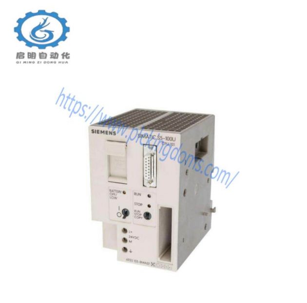 SIEMENS 6ES5103-8MA02 CPU103 Processor Module - Industrial Control Heart