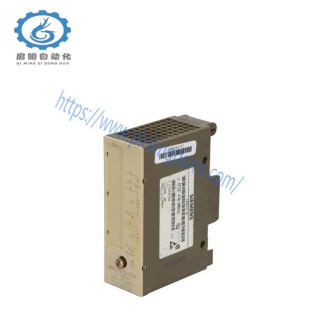 SIEMENS 6ES5470-8MB12: High-Precision Analog Output Module for Industrial Automation