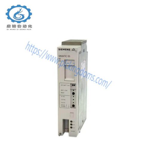 SIEMENS 6ES5951-7NB13 Power Supply Module for Industrial Automation