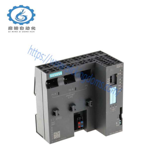 SIEMENS 6ES7151-8AB01-0AB0 ET 200S, IM151-8 PN/DP CPU - Industrial Control Module for Enhanced Automation