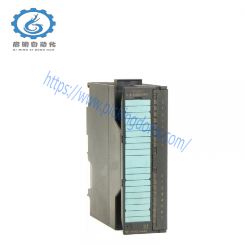 SIEMENS S7-300 Digital Input Module SM 321, 6ES7321-1FH00-0AA0, Industrial Control System