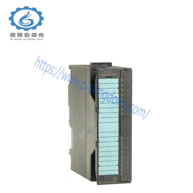 SIEMENS S7-300 Digital Input Module SM 321, 6ES7321-1FH00-0AA0, Industrial Control System
