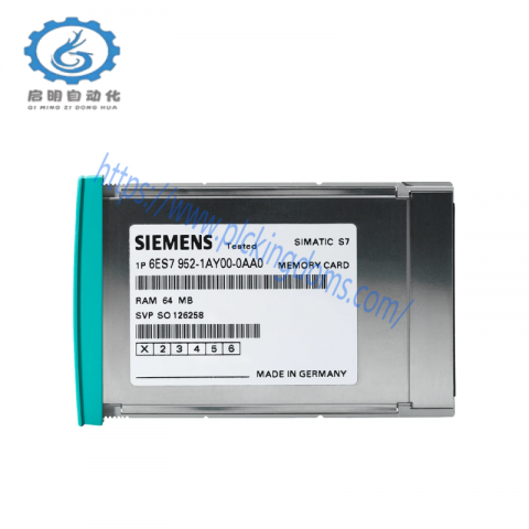 SIEMENS S7 Memory Card 6ES7952-0KH00-0AA0 for Industrial Control Systems