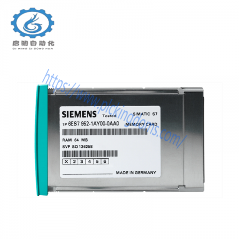 SIEMENS 6ES7952-1KK00-0AA0 Memory Card for Industrial Control