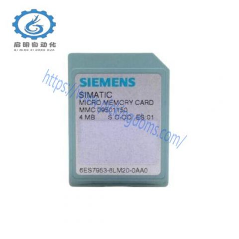 SIEMENS 6ES7953-8LM20-0AA0 Micro Memory Card, for S7-300/ET 200 Controllers