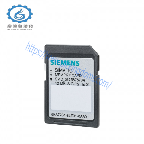 SIEMENS 6ES7954-8LC02-0AA0 Memory Card: Industrial Control Solutions
