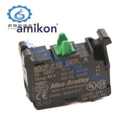 ABB 800F-X10 Contact Block - High-Power Control Module