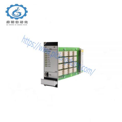 EMERSON A6740/10: 16-Channel Relay Output Module for Industrial Automation