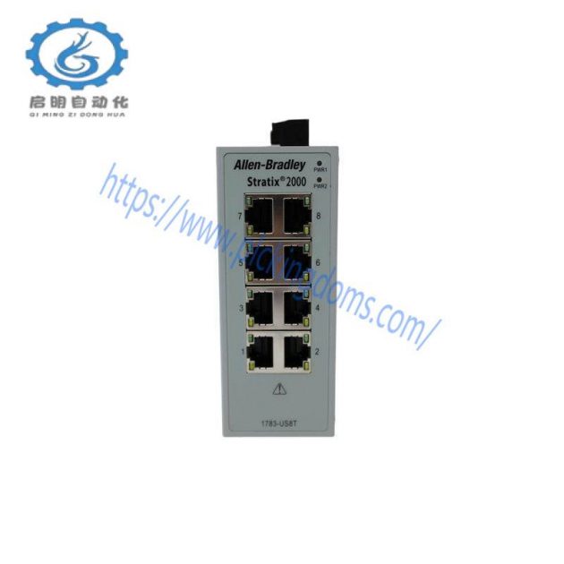 Allen-Bradley 1783-US8T Unmanaged EtherNet Switch, Industrial Networking Solutions