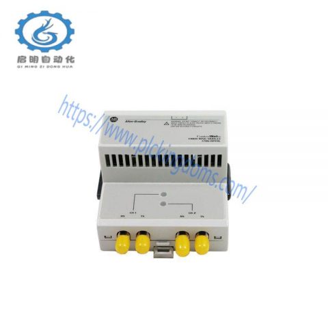 AB Industries 1786-RPFRL Dual Fiber Optic Channel, Industrial Automation Module