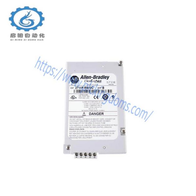 AB Control Systems 2711P-RN10C Communication Module, High-Speed Data Transfer for Industrial Automation