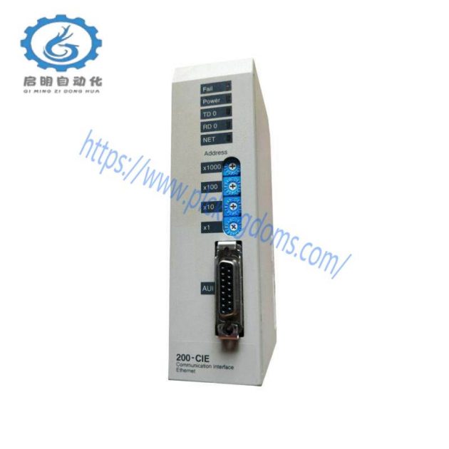 ABB 200-CIE Ethernet Communication Interface, Enhancing Industrial Automation Solutions