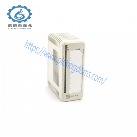 ABB 3BSE052604R1 AI815 Analog Input Module with HART Technology, 8 Channels