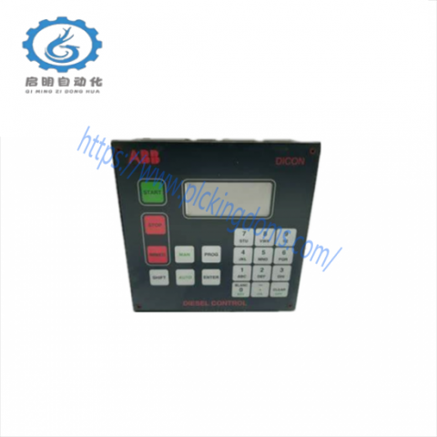 ABB CMA112 Diesel Control Display Panel, High-Tech Monitoring Solution