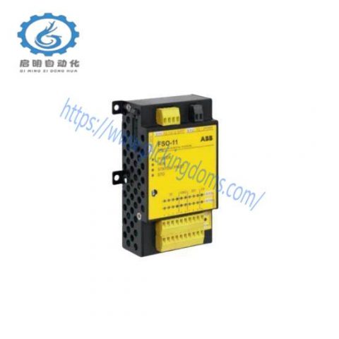 ABB FSO-11 Safety Functions Module, Safety Solutions for Industrial Automation