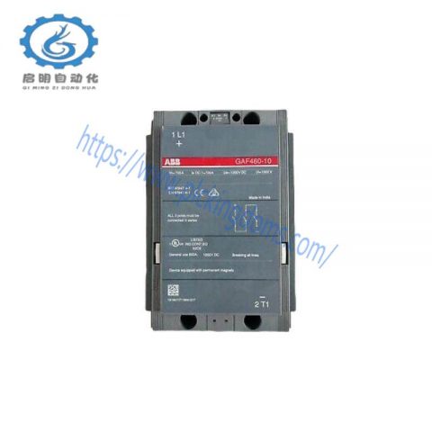ABB GAF 460-10-11 Dc Contactors: Reliable Control Solutions for Industrial Applications