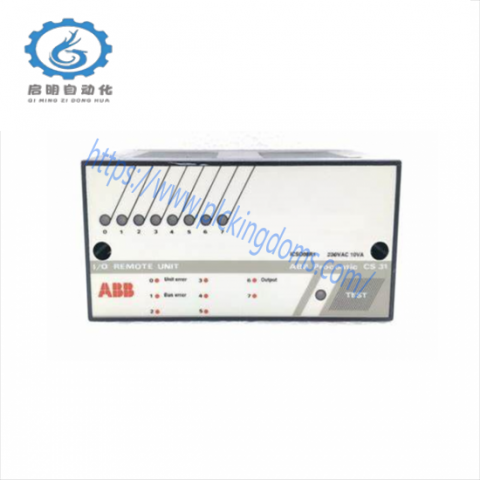 ABB ICSO08R1 Binary Input Module, 230V; Manufacturer: ABB