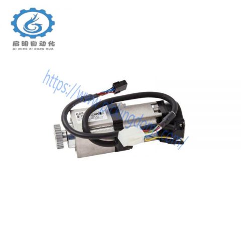 ABB IRB 1200, HAC045827-001 Motor with Pulley, Industrial Automation Module