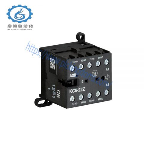 ABB KC6-22Z Mini Contactor Relay - High Efficiency in Compact Design, 24VDC