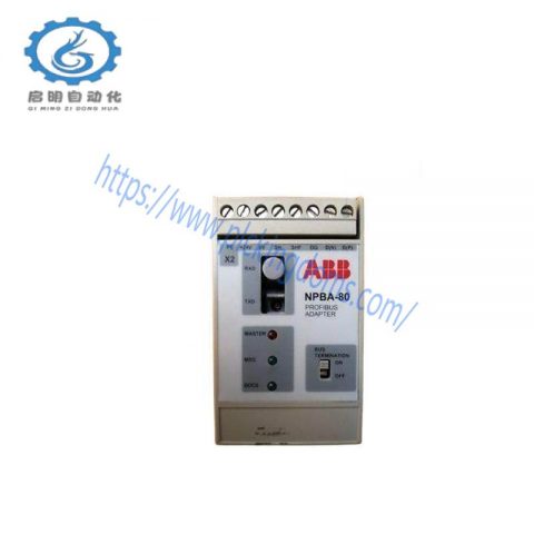 ABB NPBA-80 Profibus Adapter Module for Industrial Automation