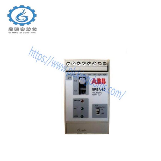 ABB NPBA-80 Profibus Adapter Module for Industrial Automation