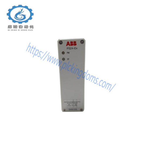 ABB PS24-EX SA910S: High-Performance Power Supply Module for Industrial Automation