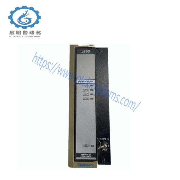 Schneider AS-J890-101: Remote I/O Processor Module for Industrial Automation