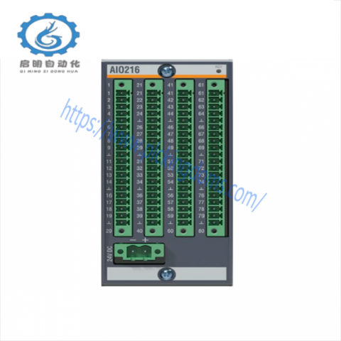 Bachmann AIO216 - Universal Analog Input/Output Module