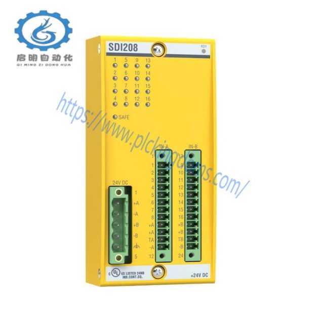 Bachmann SDI208 Safety Digital Input Module - High-Precision Industrial Control Solution