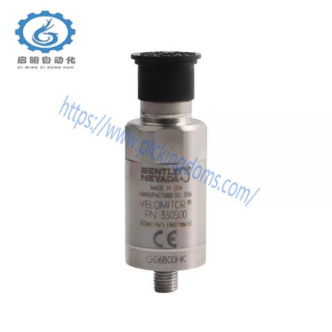 BENTLY NEVADA 330500-02-01 Piezo-Velocity Sensor - Precision Measurement for Industrial Control