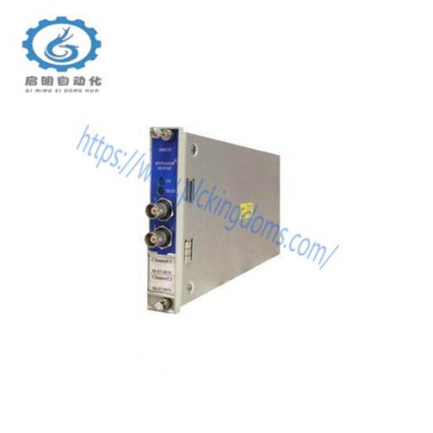 Bently Nevada 3500/25 126398-01 Enhanced Keyphasor Module: Precision Monitoring for Industrial Control Systems