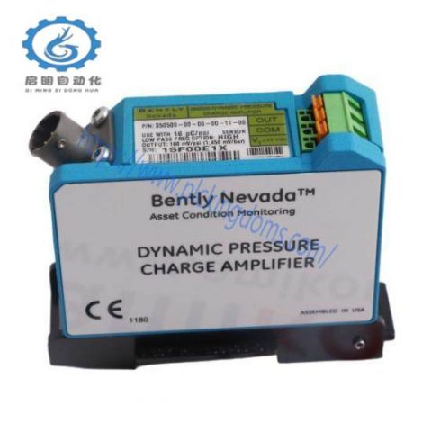 Bently Nevada 350500-00-00-00-11-00 Dynamic Pressure Charge Amplifier, High Precision Pressure Sensing Module
