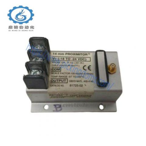 Bently Nevada 81725-02 Proximity Transducer - Precision Measurement for Industrial Control