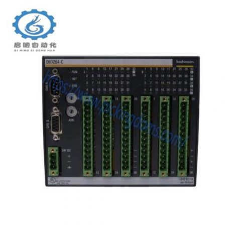 Bachmann DIO264-C: Advanced Digital Input/Output Module for Industrial Control Solutions