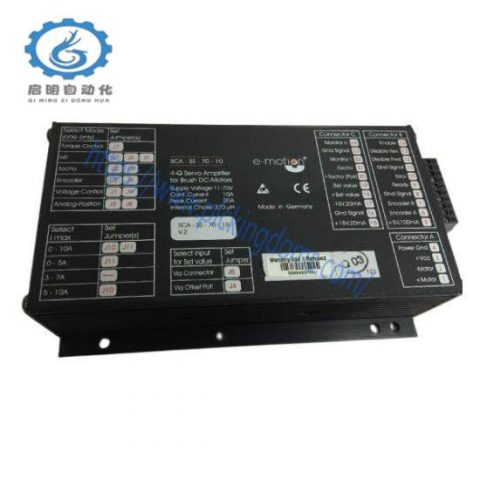 E-motion SCA-SS-70-10 Servodrive - High Performance Motion Control Module