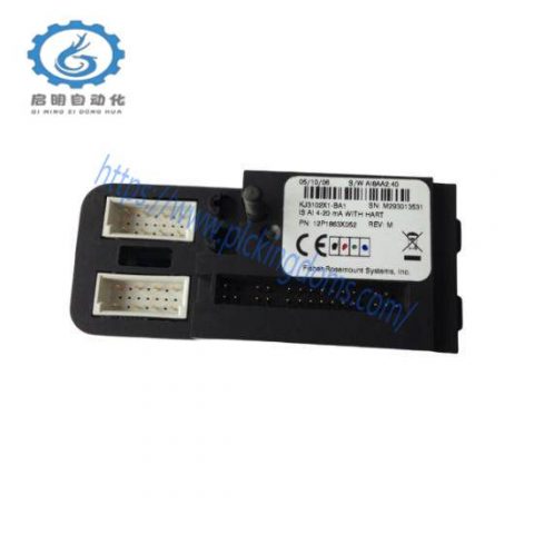 Emerson CE4003S6B1 - Advanced Analog Input Module, Designed for Industrial Control Applications