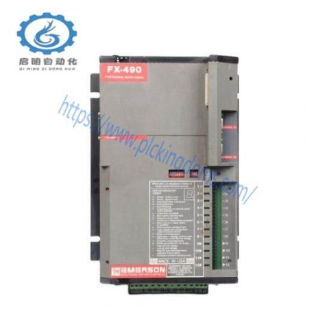 Emerson DeltaV FX490 Servo Driver - Precision Control for Industrial Automation
