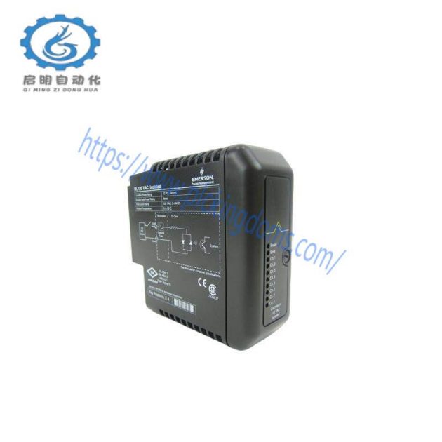 Emerson KJ3001X1-CA1: A Versatile Discrete Input Module for Reliable Industrial Control Systems