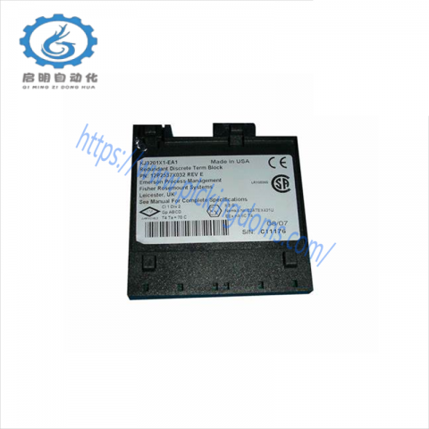 EMERSON KJ3201X1-EA1 Redundant Discrete Terminal Block: Precision Control in Industrial Automation