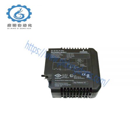 EMERSON KJ3222X1-EA1: Industrial Grade Input Module for Precise Control Systems