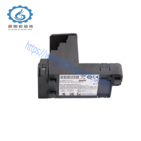 Emerson KJ4001X1-CJ1 Terminal Block; Manufacturer: Emerson