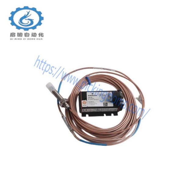 EMERSON PR6423/10R-131 & CON041: High-Performance Eddy Current Transducer
